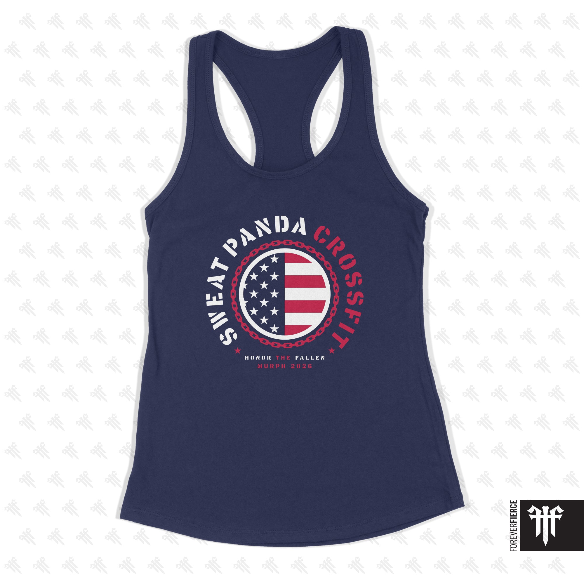 Sweat Panda CrossFit April 2026 Womens Racerback