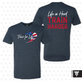Train for Life July 2026 Tee - Midnight Navy