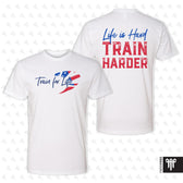 Train for Life July 2026 Tee - White
