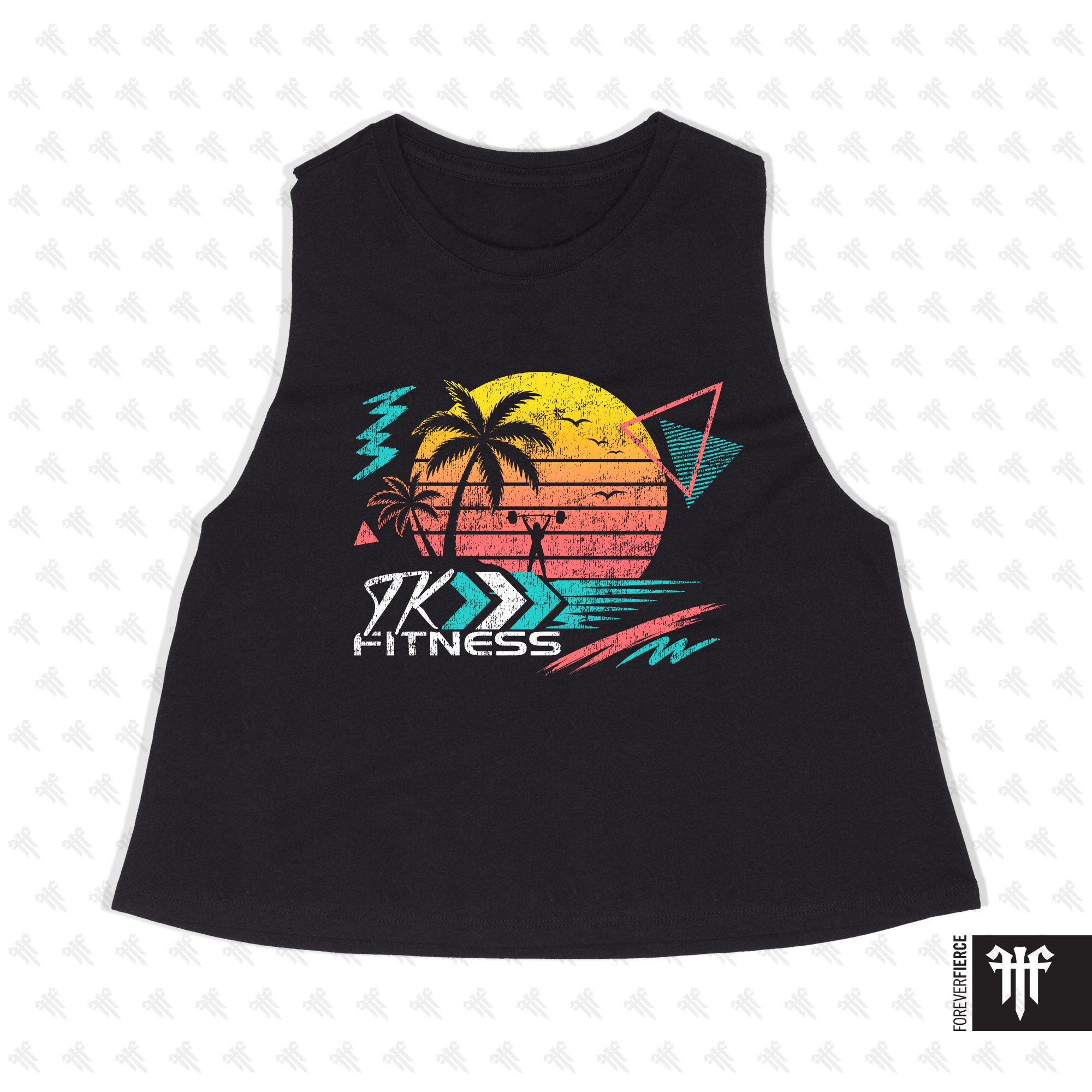 TK Fitness July 2026 Womens Crop Tank