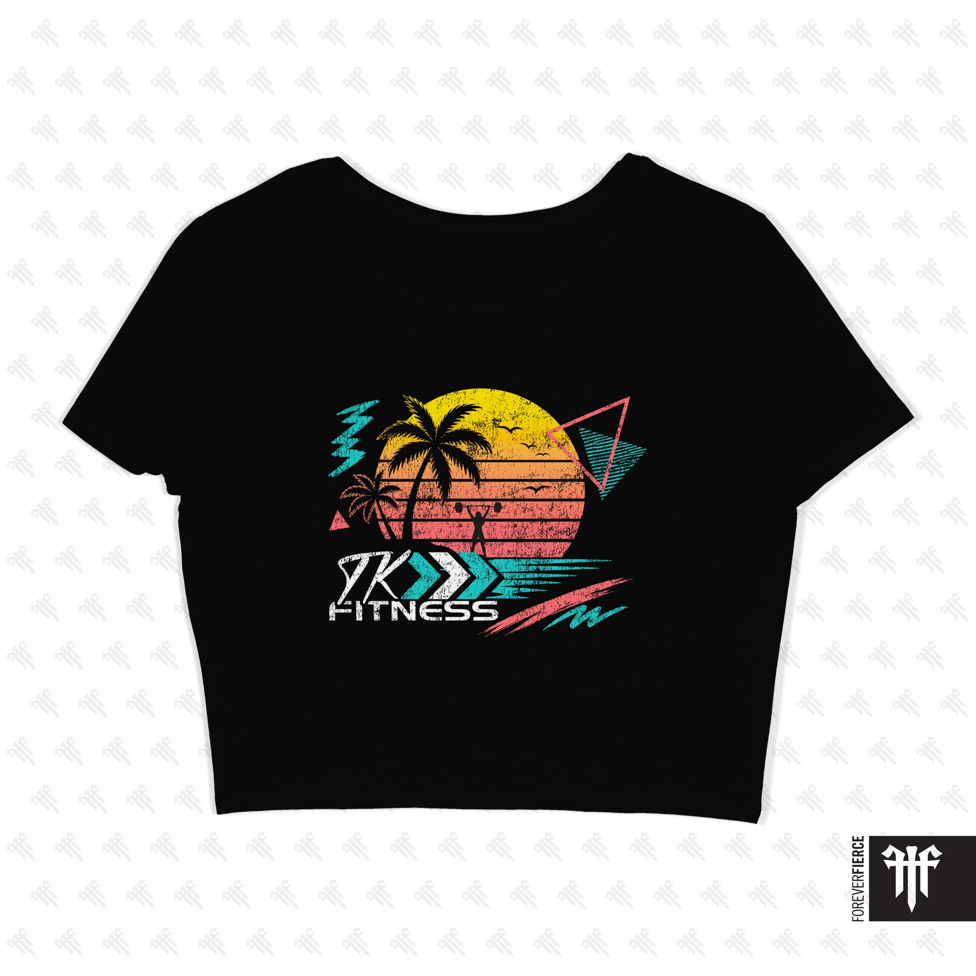 TK Fitness July 2026 Womens Crop Tee