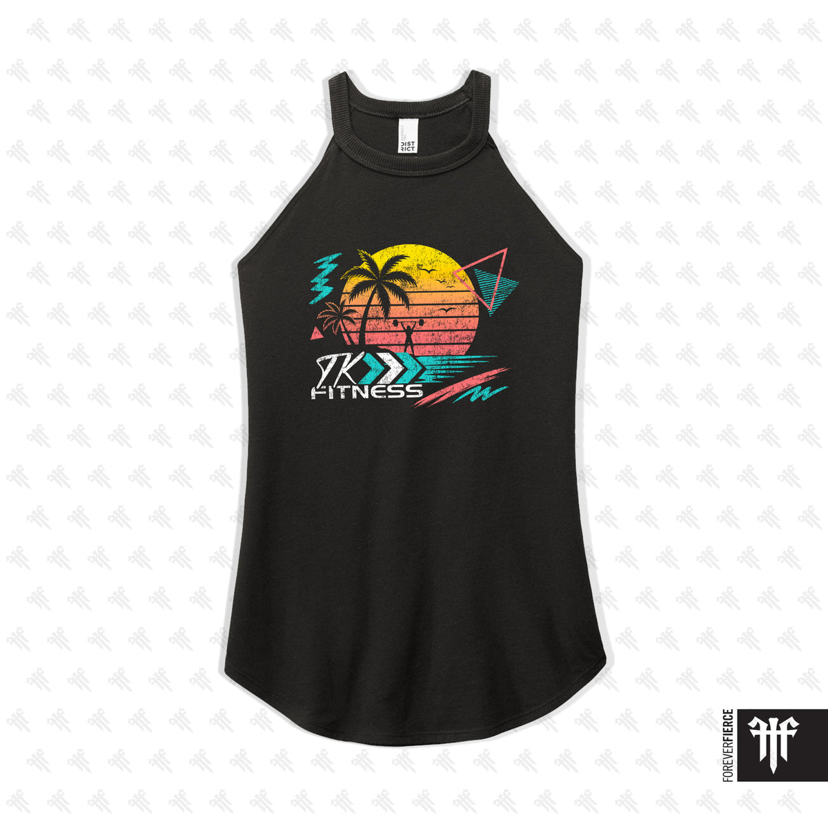 TK Fitness July 2026 Womens Rocker Tank