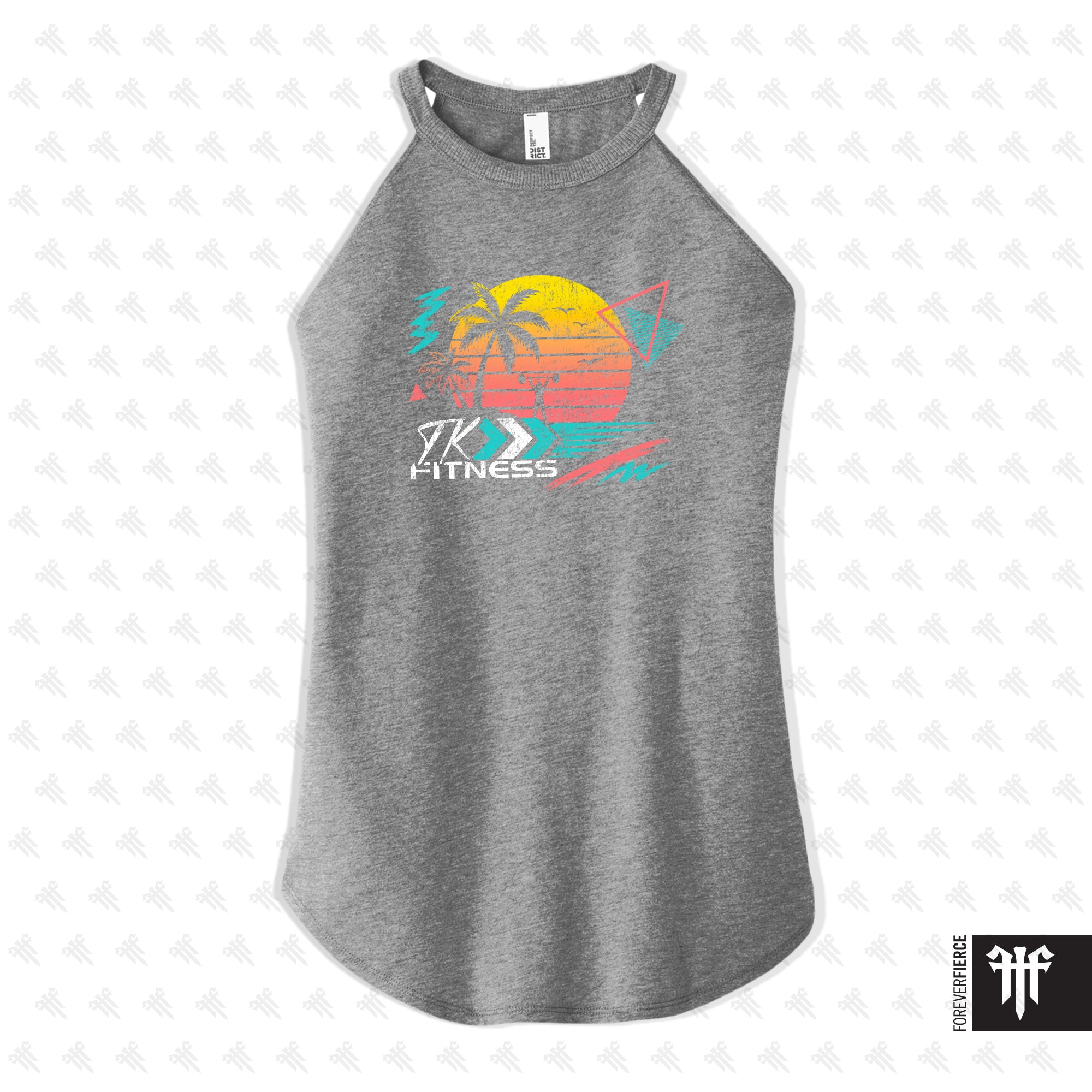 TK Fitness July 2026 Womens Rocker Tank