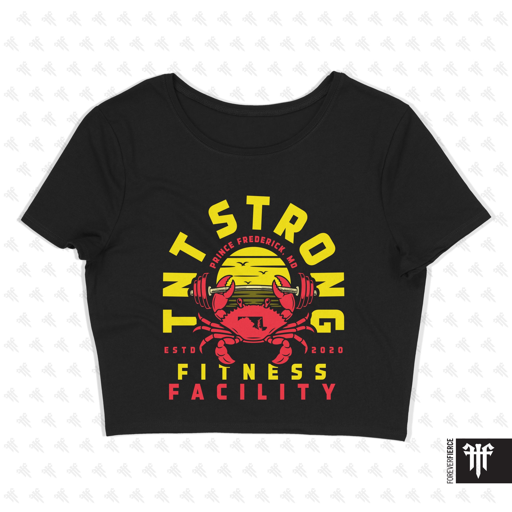 TNT Strong June 2026 Womens Crop Tee