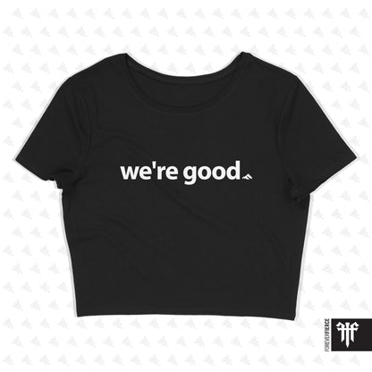 The Den August 2025 Womens Crop Tee
