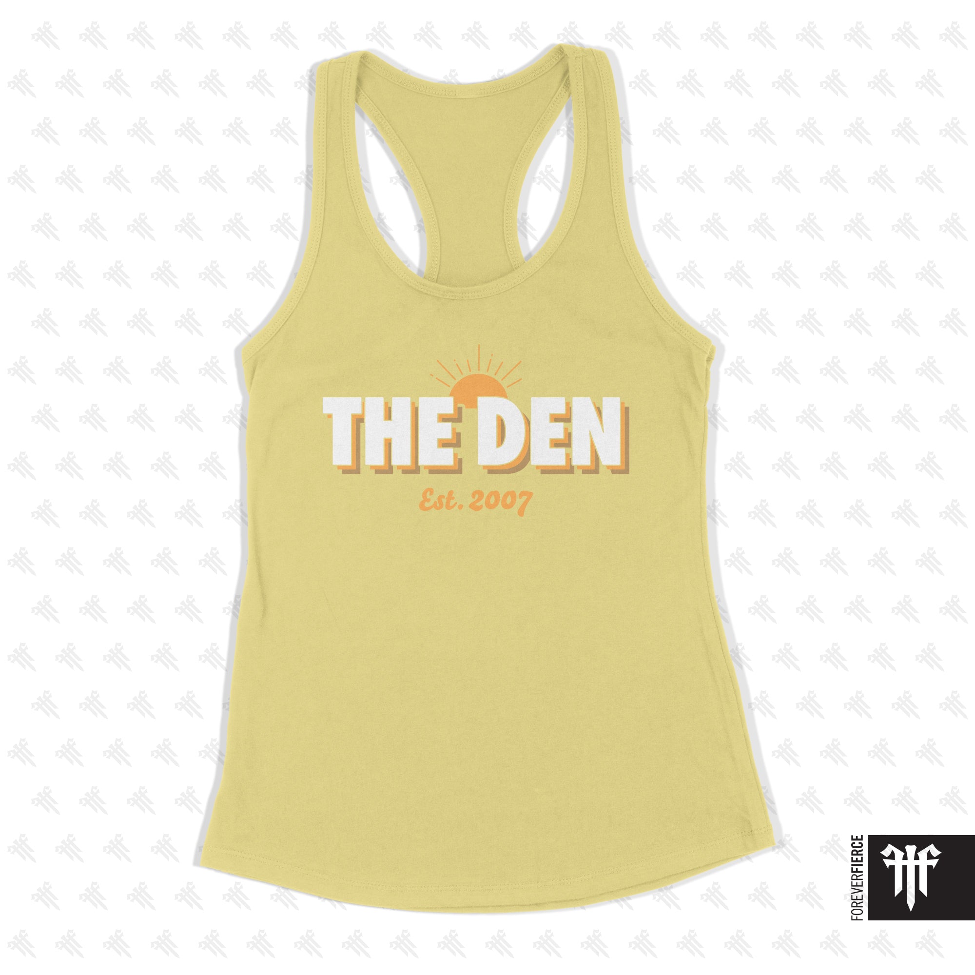 The Den June 2025 Womens Ideal Racerback