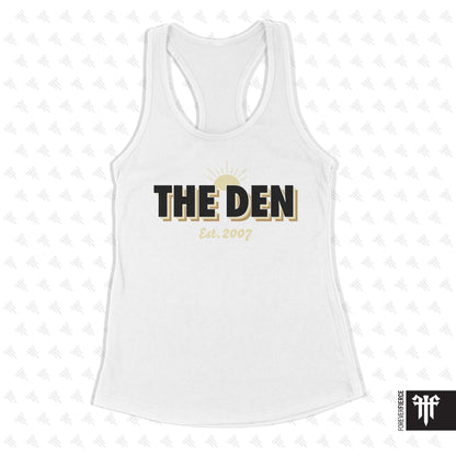 The Den June 2025 Womens Ideal Racerback