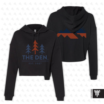 The Den October 2025 Womens Crop Pullover