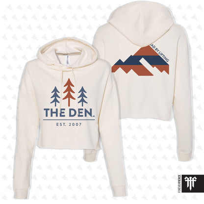 The Den October 2025 Womens Crop Pullover