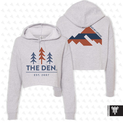 The Den October 2025 Womens Crop Pullover