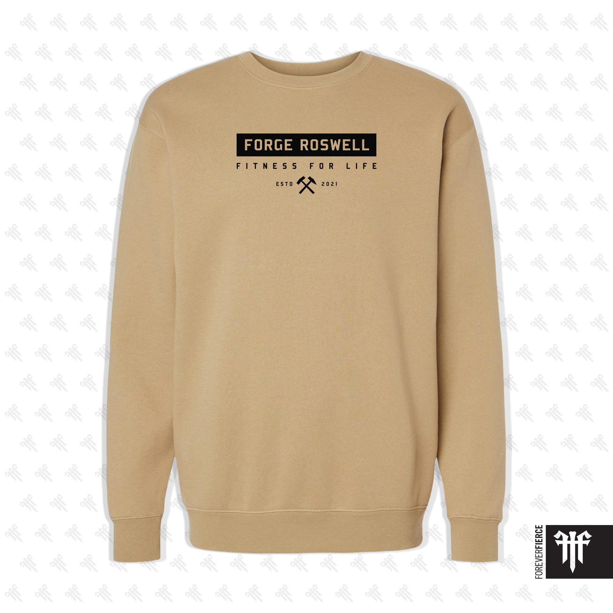 The Forge September 2025 Black Ink Crewneck