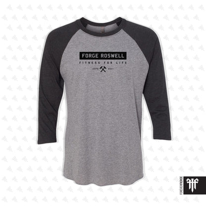 The Forge September 2025 Black Ink Baseball Tee