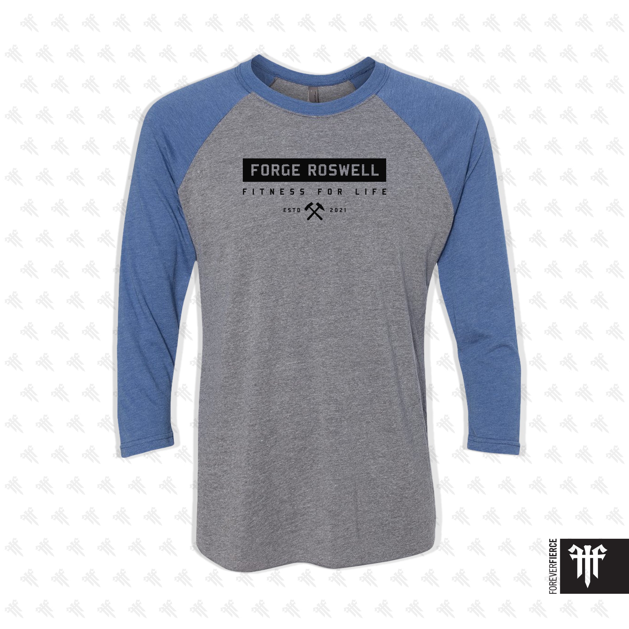 The Forge September 2025 Black Ink Baseball Tee