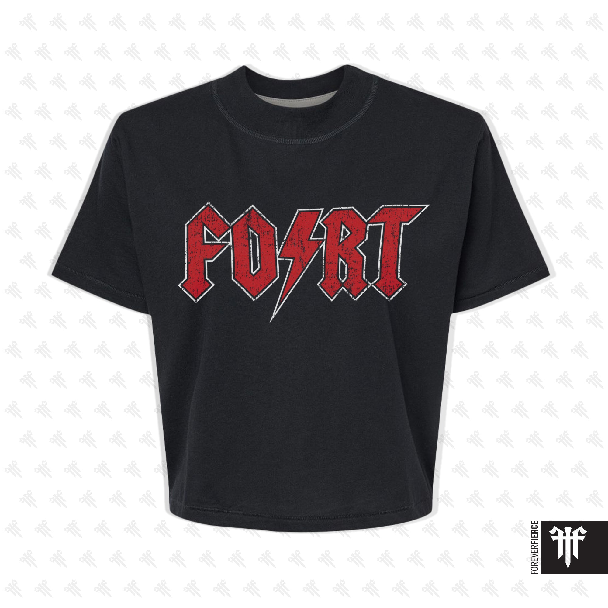 The Fort Garage October 2025 Womens Crop Tee