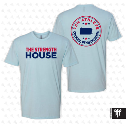 The Strength House May 2026 State Tee