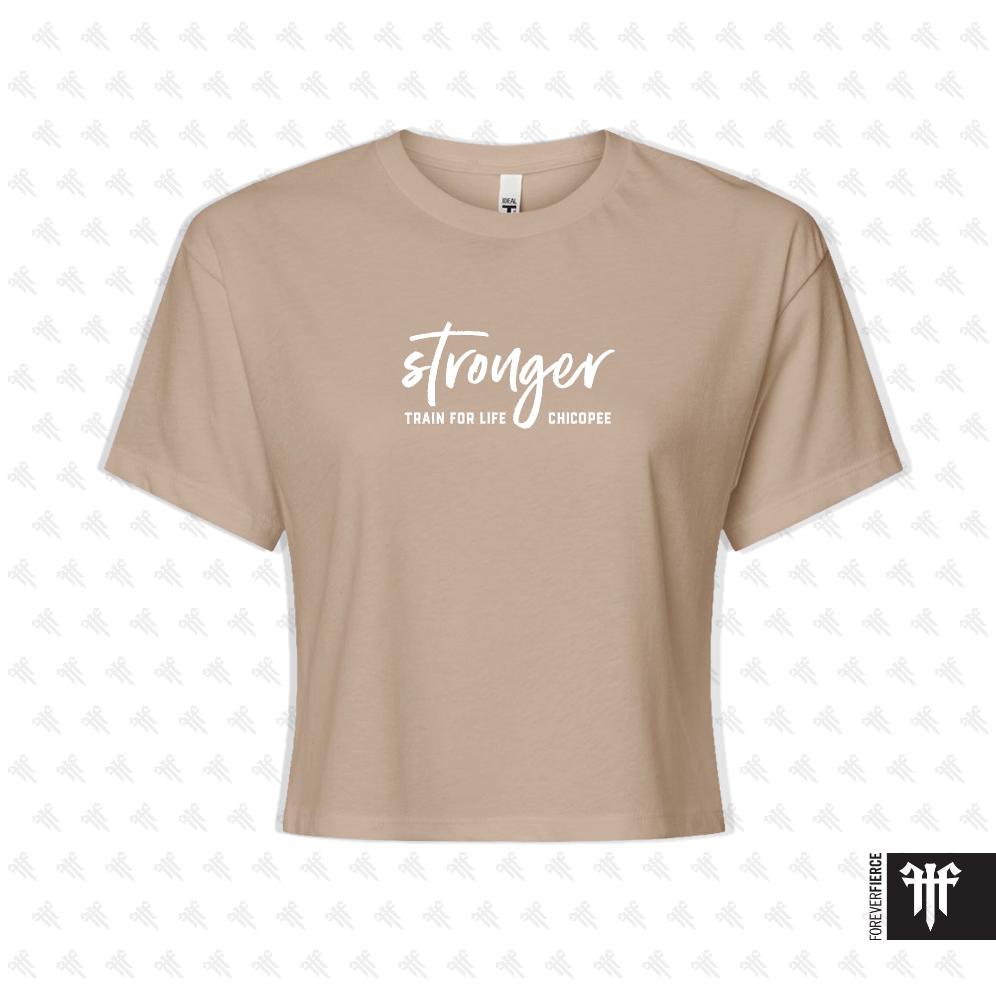 TFL January 2026 Stronger Design Womens Crop Tee