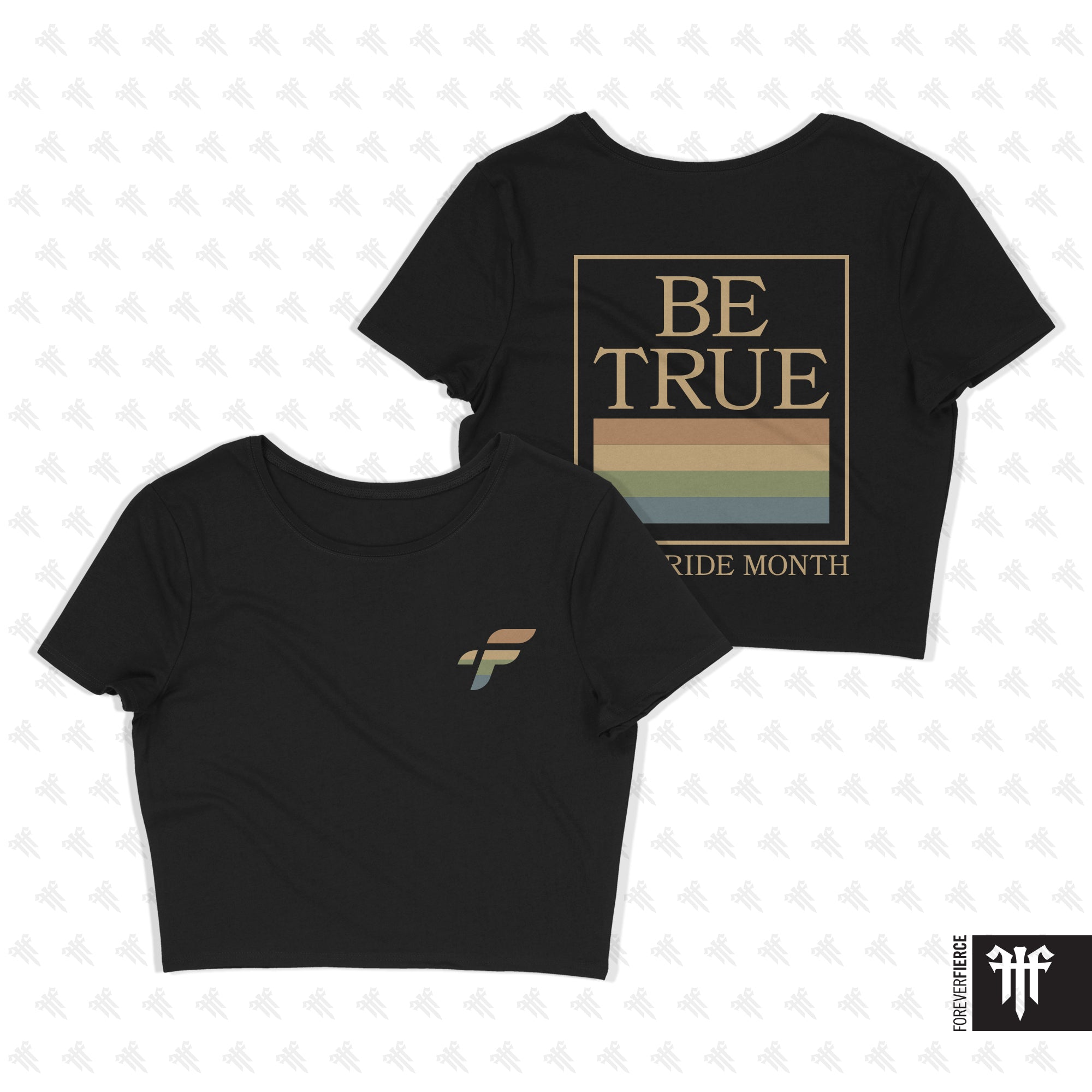 True Fitness May 2025 Womens Crop Tee
