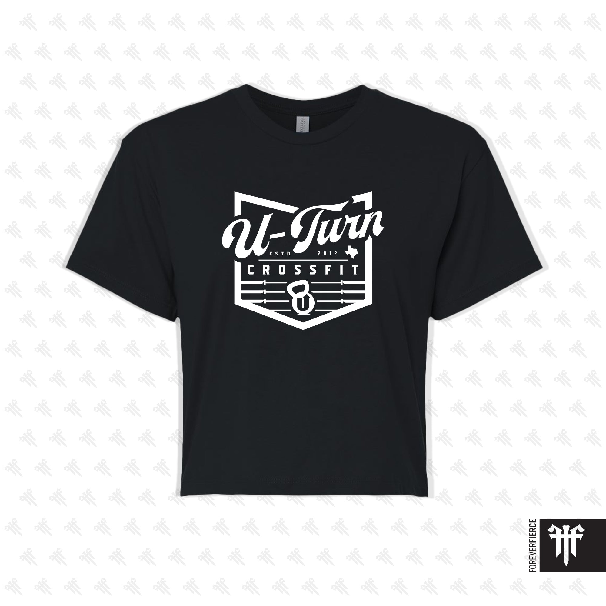 U Turn CrossFit July 2026 Womens Crop Tee