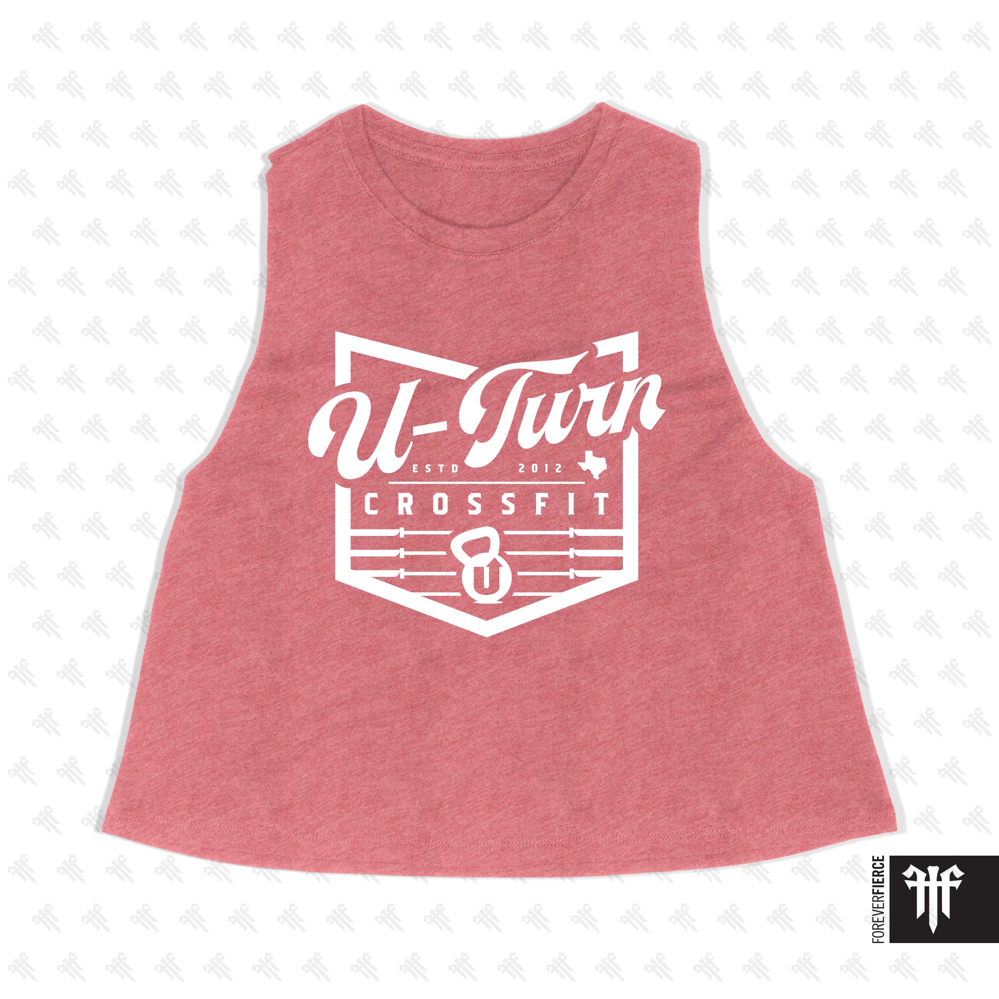 U Turn CrossFit July 2026 Womens Crop Tank