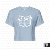 U Turn CrossFit July 2026 Womens Crop Tee