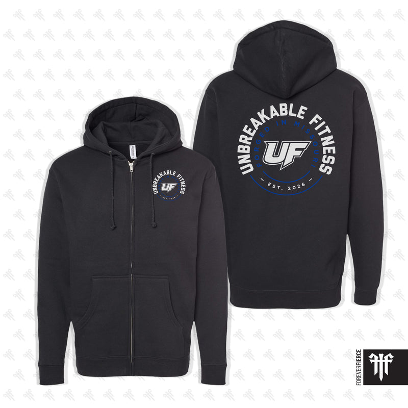 Unbreakable Fitness October 2026 Zip-up Hoodie