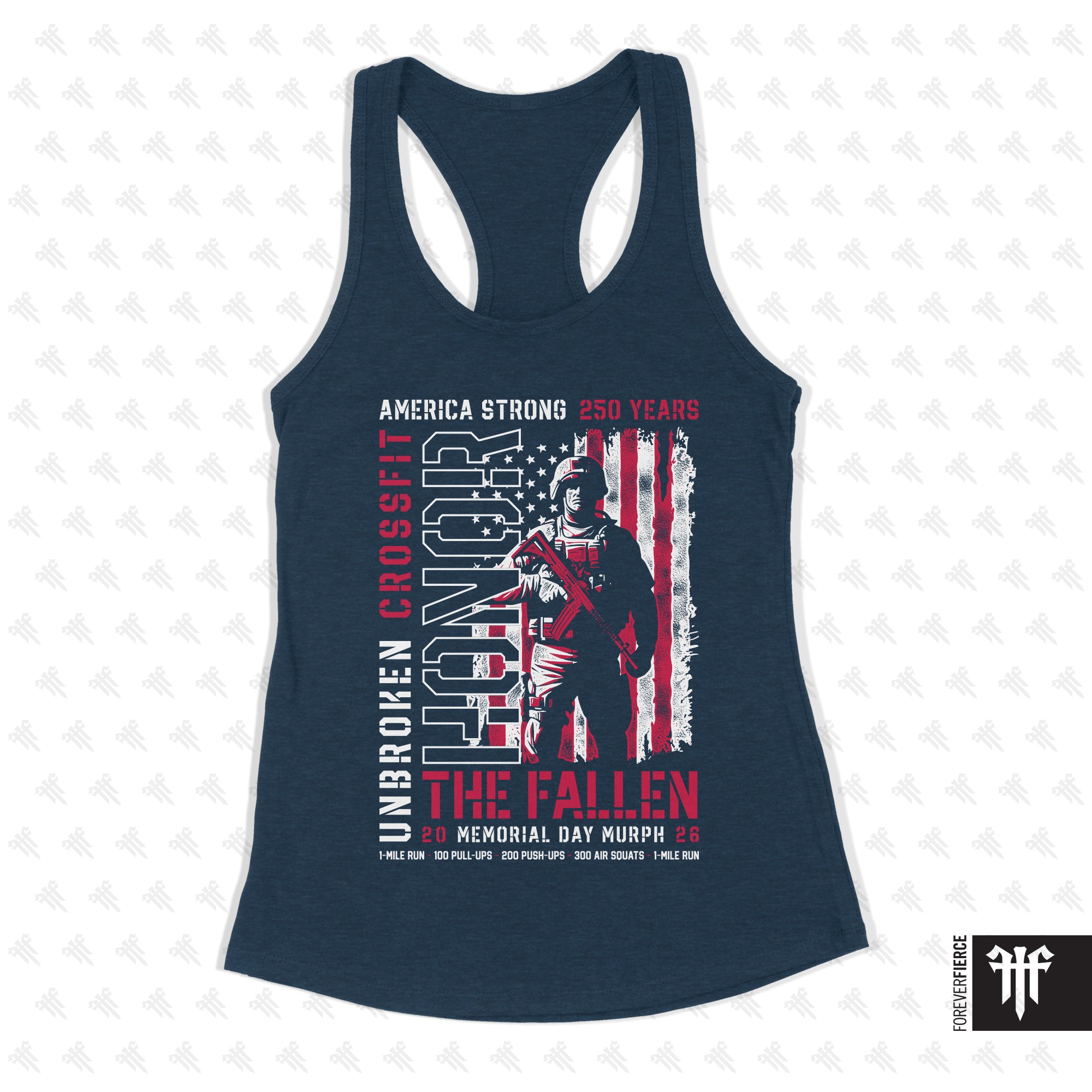Unbroken CrossFit April 2026 Womens Racerback