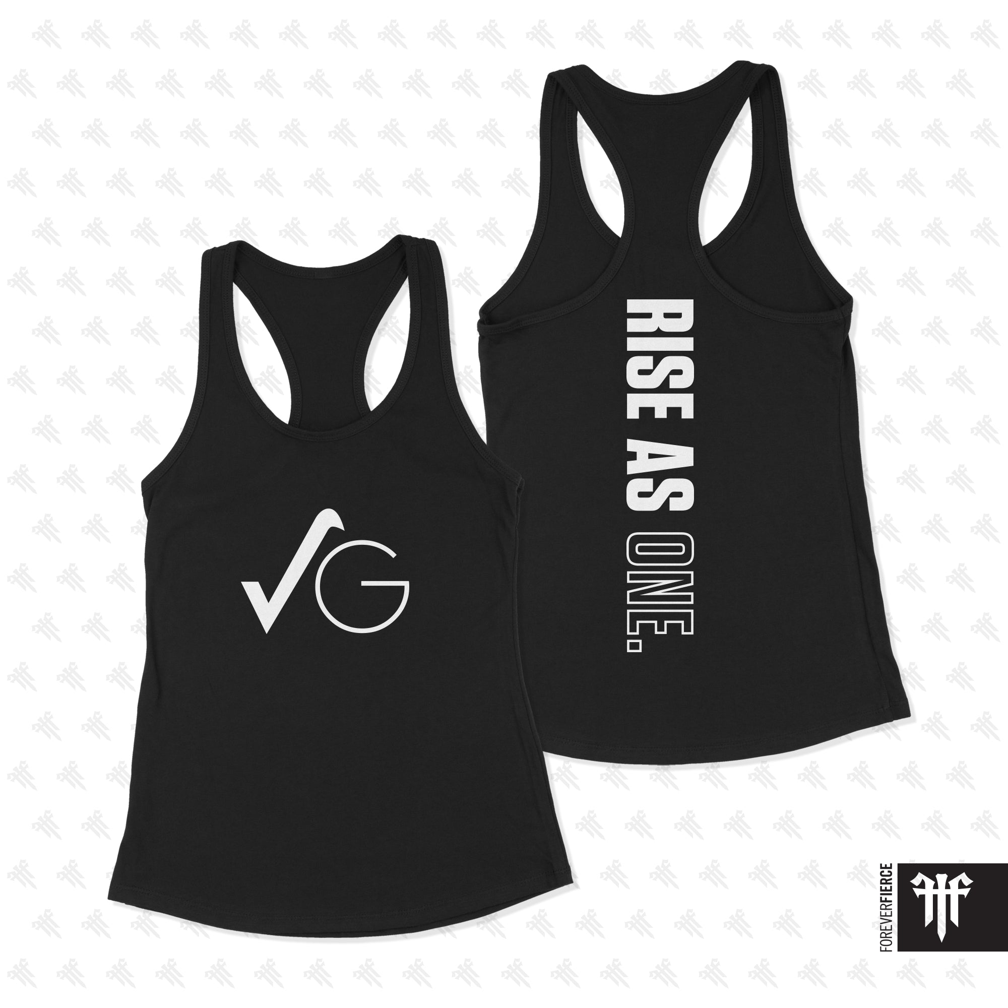 Vigor Ground June 2025 Womens Racerback Back Design