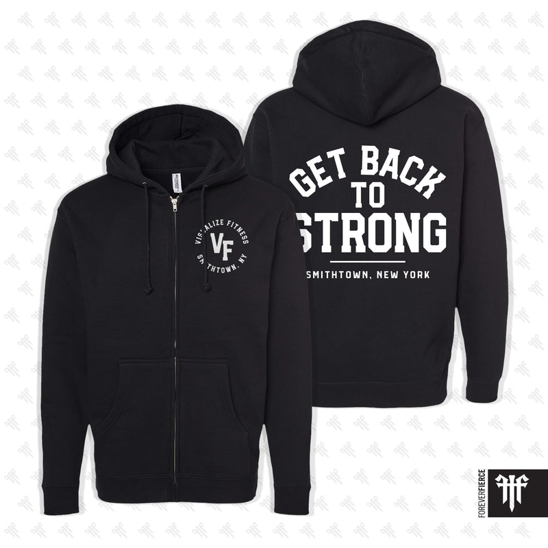 Visualize Fitness October 2026 Full-Zip Hoodie