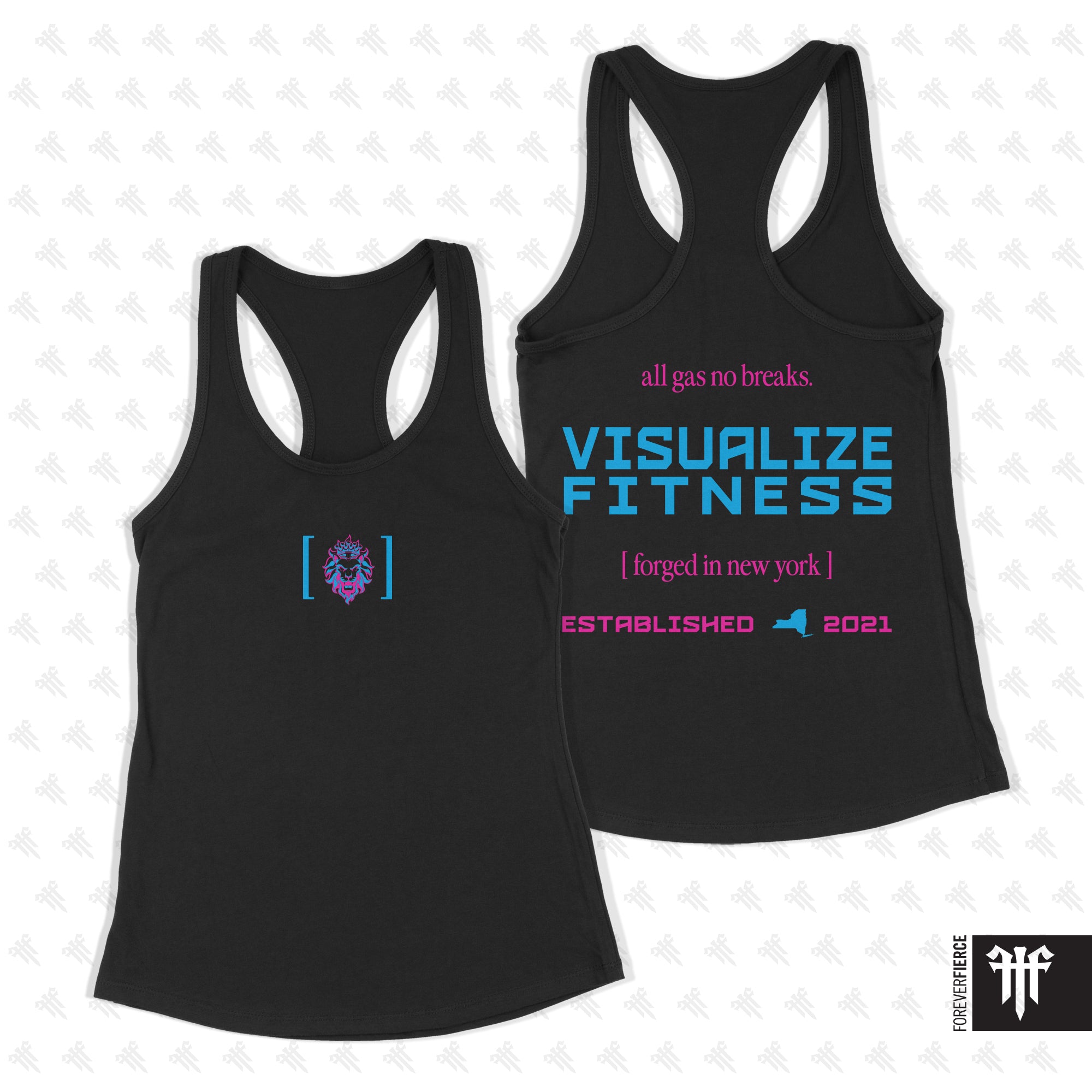 Visualize Fitness April 2026 Womens Racerback