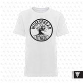 Widespread Fitness Tie Dye Party 2026 Youth Tee - White