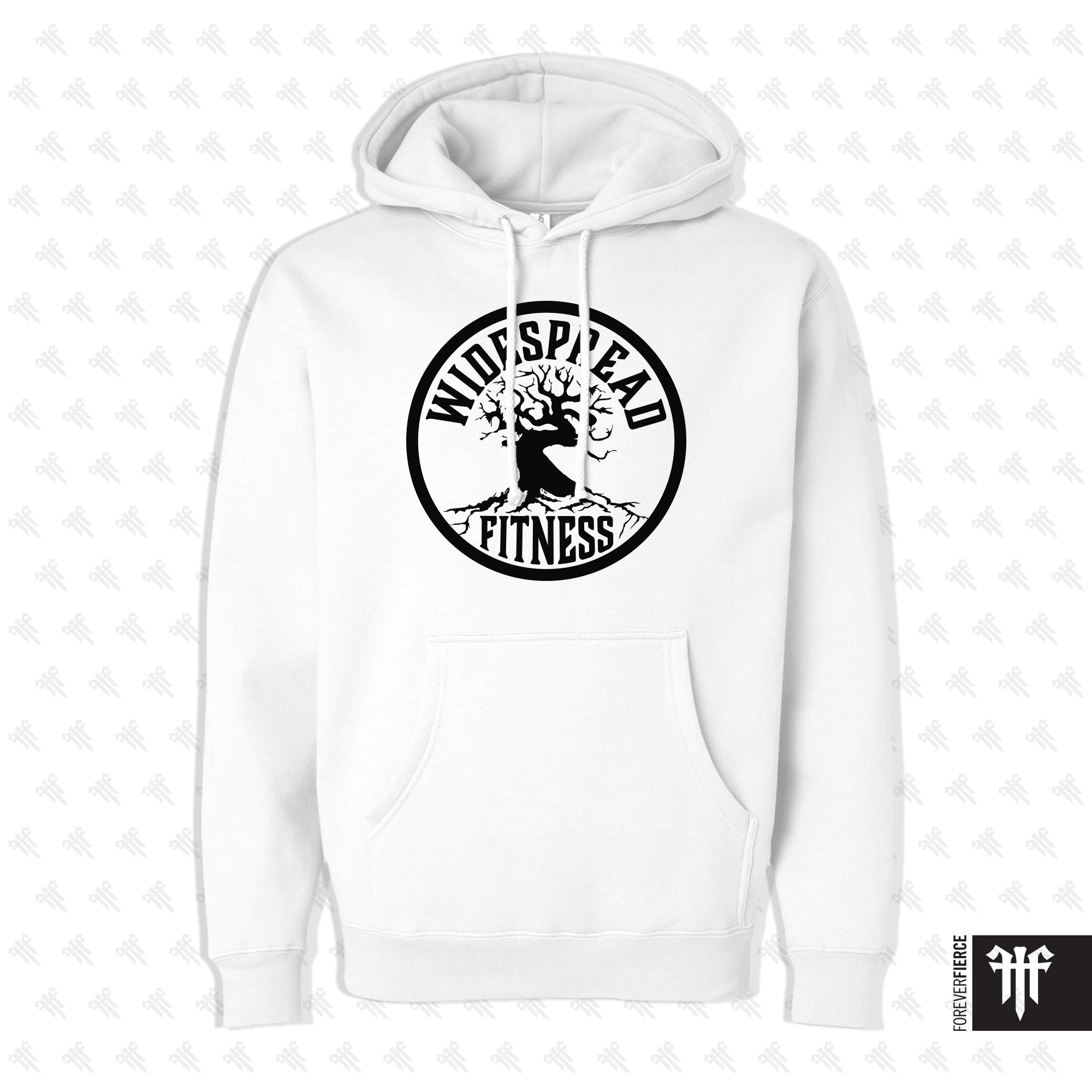 Widespread Fitness Tie Dye Party 2026 Pullover - White