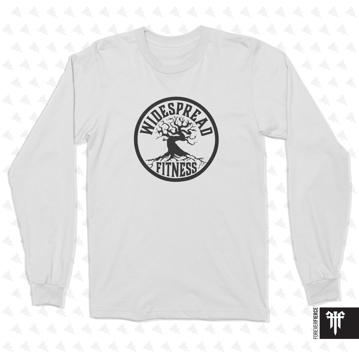 Widespread Fitness Tie Dye Party 2026 Longsleeve - White