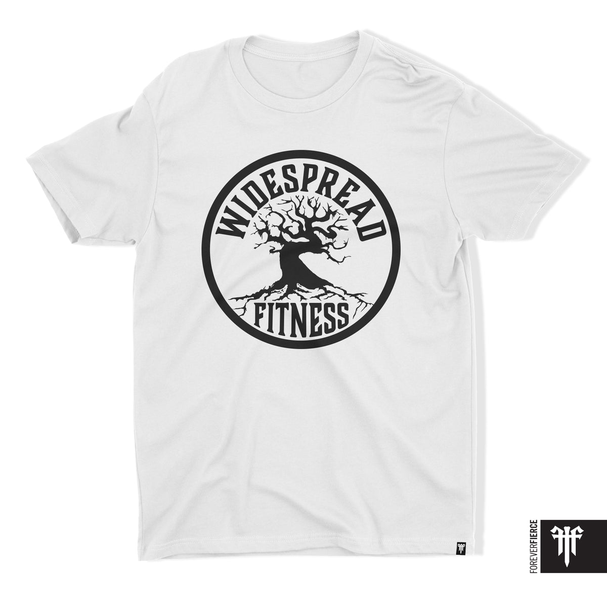 Widespread Fitness Tie Dye Party 2026 Womens Tee - White