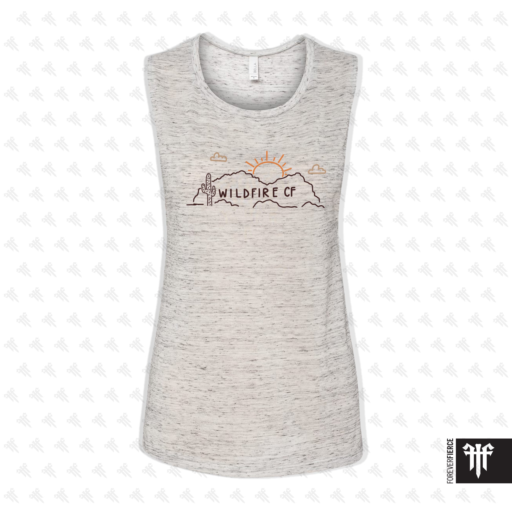 WildFire CrossFit June 2025 Womens Muscle Tank