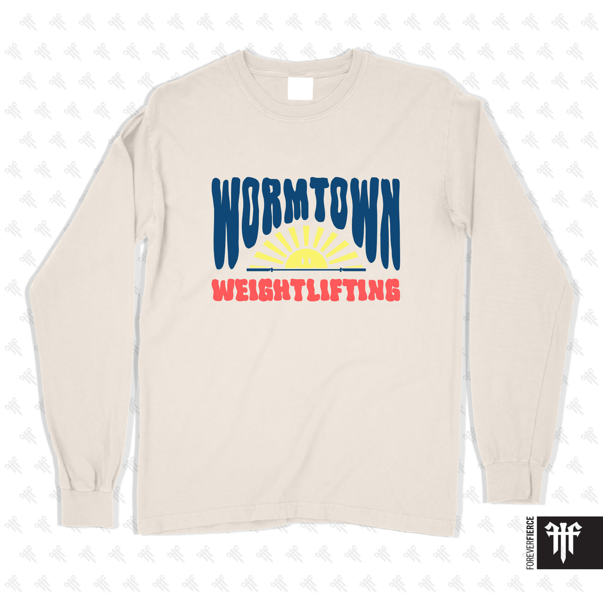 Wormtown Weightlifting August 2026 Longsleeve - Ivory
