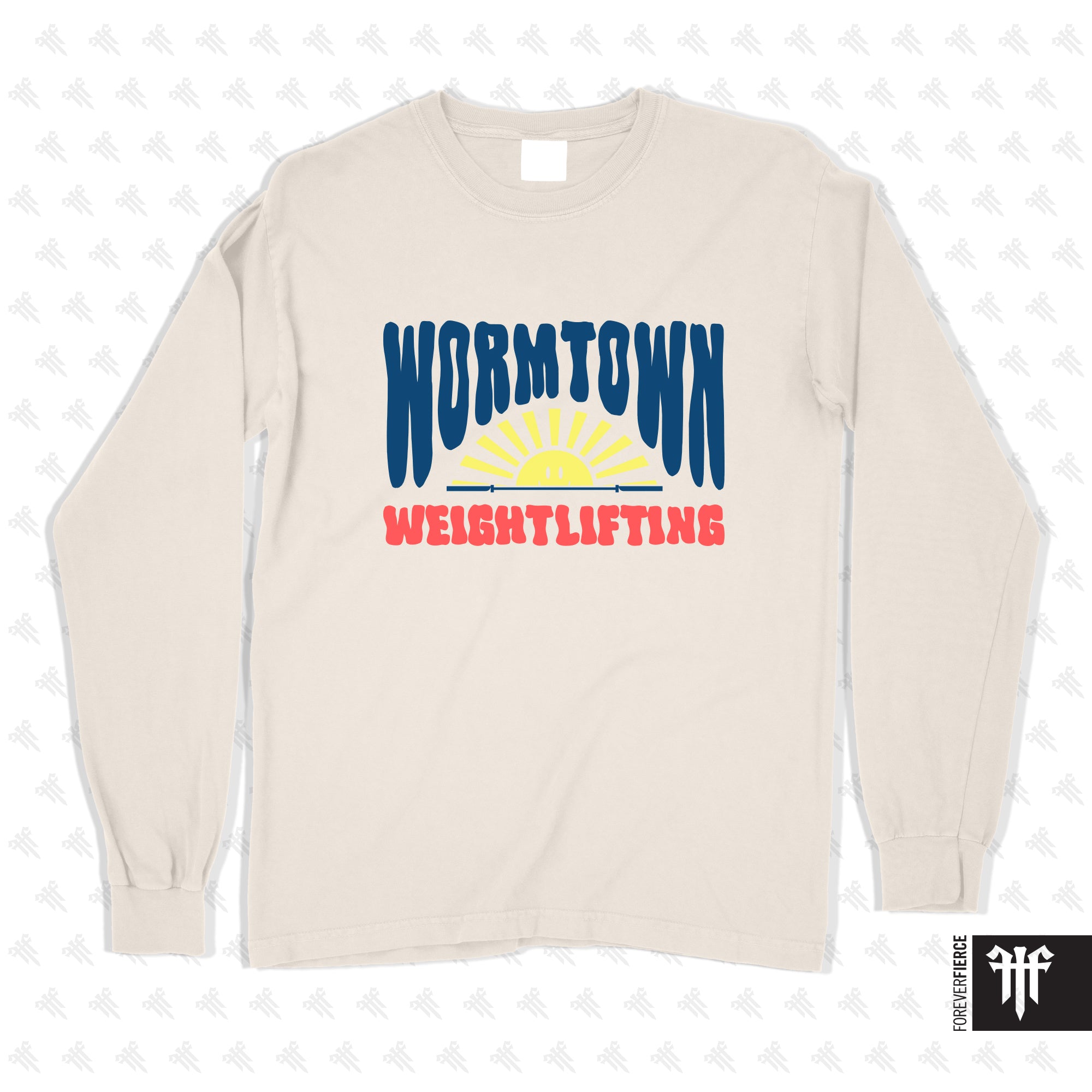 Wormtown Weightlifting August 2026 Longsleeve - Ivory