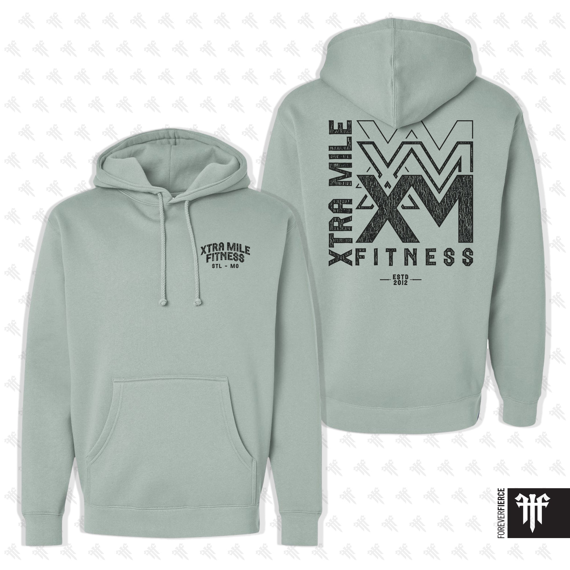 XtraMile Fitness October 2025 Pullover Hoodie