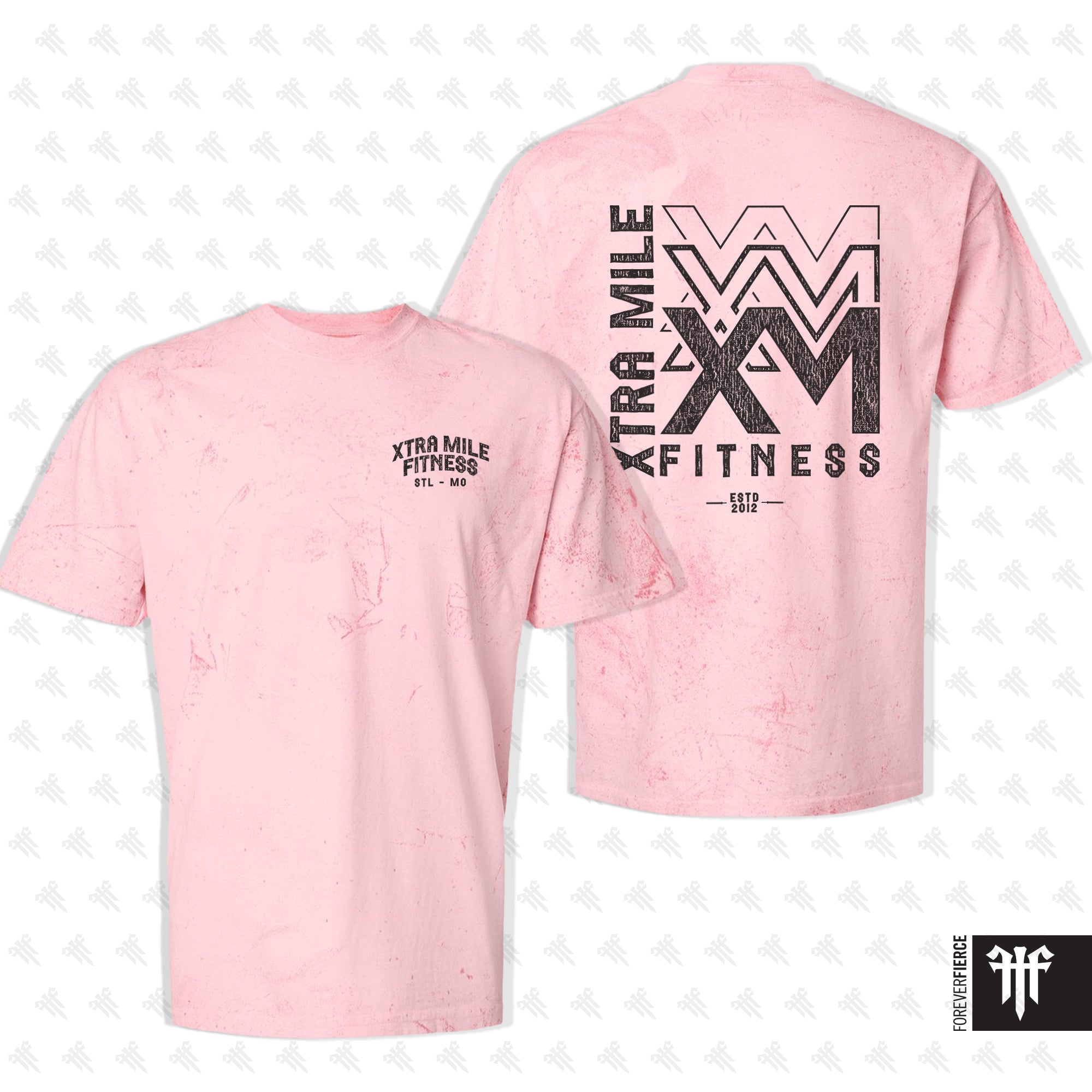 XtraMile Fitness October 2025 Colorblast Tee