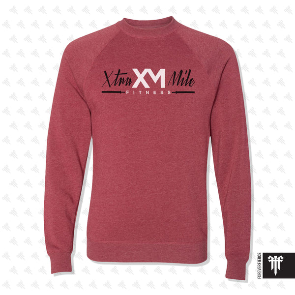 Xtra Mile Fitness September 2023 Barbell Crewneck