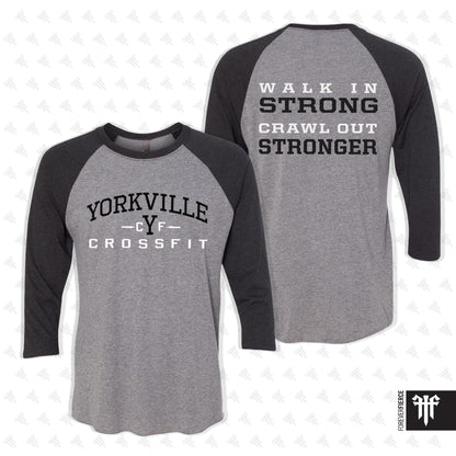 Yorkville CrossFit September 2025 Baseball Tee