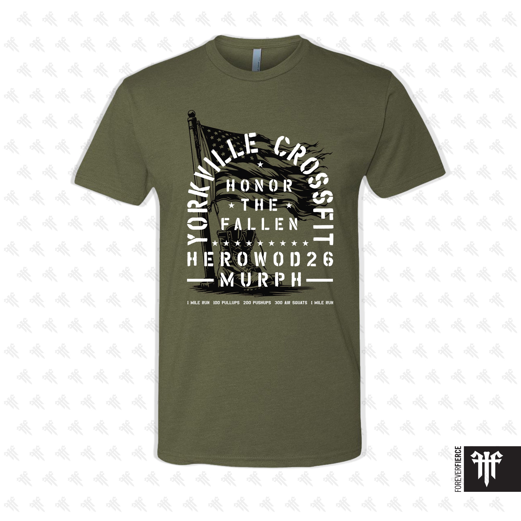 Yorkville CrossFit April 2026 Tee