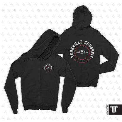 Yorkville CrossFit October 2025 Full-Zip Hoodie