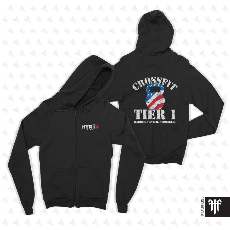 CrossFit Tier 1 November 2026 Zip Hoodie