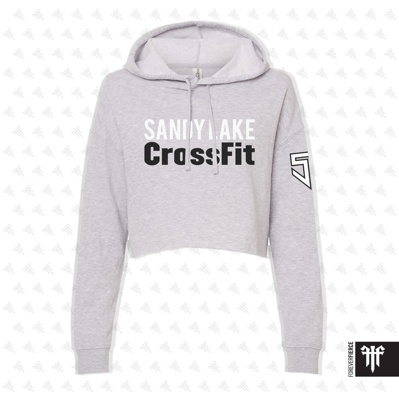 Sandy Lake CrossFit November 2026 Womens Crop Pullover Hoodie
