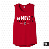 re:MOVE Training August 2026 Red Womens Muscle Tank - Red